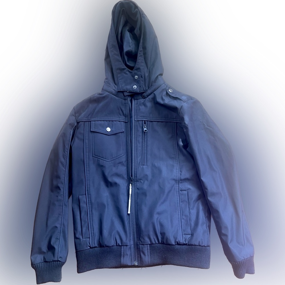 Baubax Womens sz Small bomber jacket for travel in black